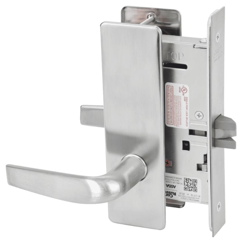 Corbin Russwin ML2010 CSM Mortise Lock with Citation Lever & M Escutcheon for Passage or Closet Doors - Ideal for Residential & Commercial Security