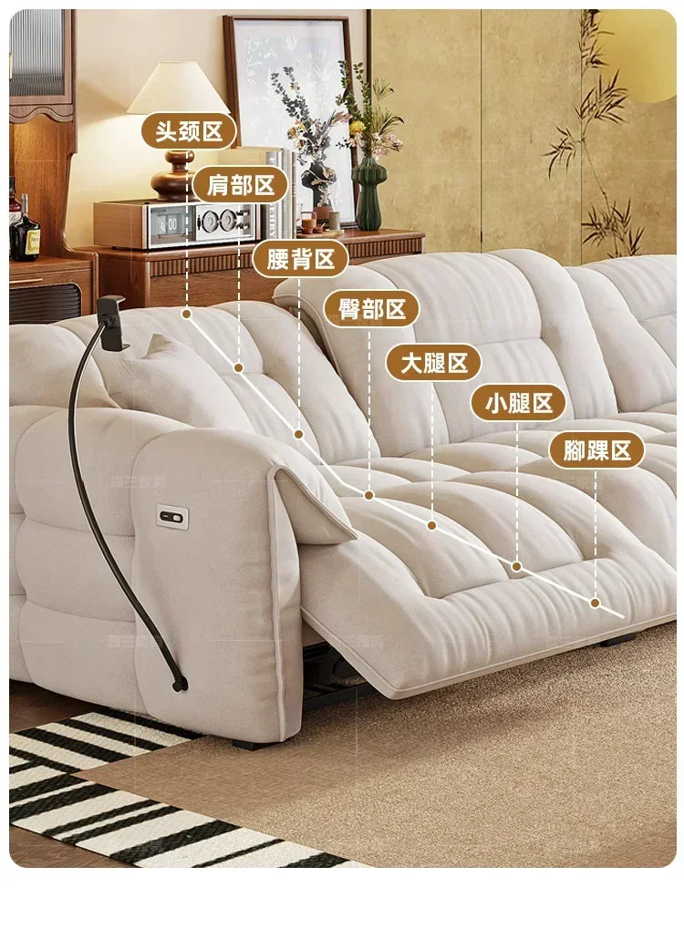 Luxury Electric Recliner Sofa Set - Premium Comfort, Stylish Design & Remote Control for Living Room, Home Theater & Lounge Spaces