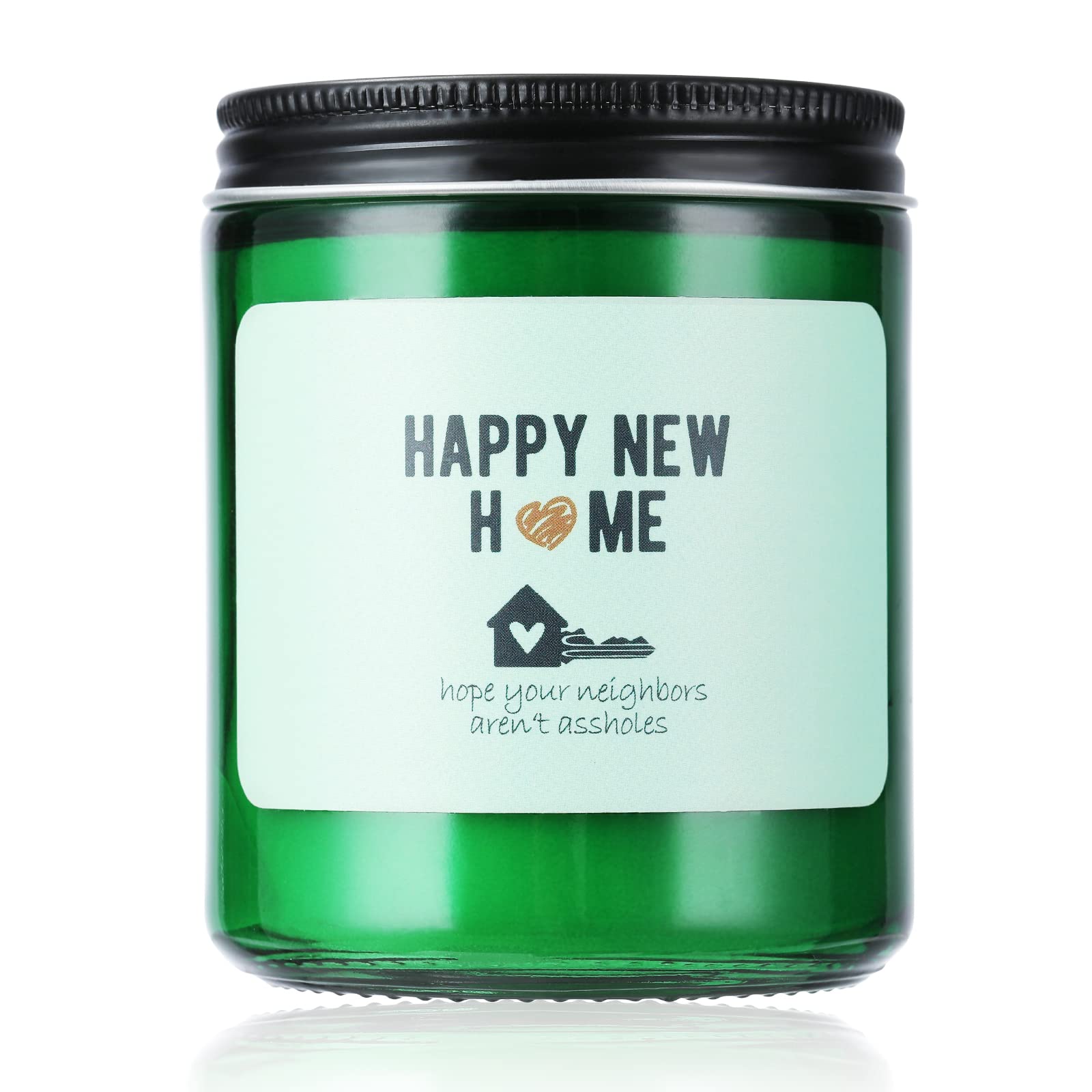 Lavender Scented Candle (7oz) - Funny Housewarming Gift for Women & Men | New Home, Apartment & Moving Gift Idea | Homeowner Present with Relaxing Aroma | Perfect for Living Room, Bedroom & Housewarming Parties