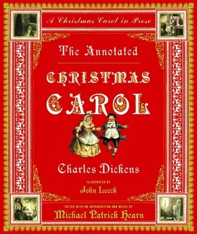The Annotated Christmas Carol by Charles Dickens - Hardcover Collector's Edition with Illustrations by John Leech | Perfect for Holiday Gifting, Literary Studies & Christmas Decor