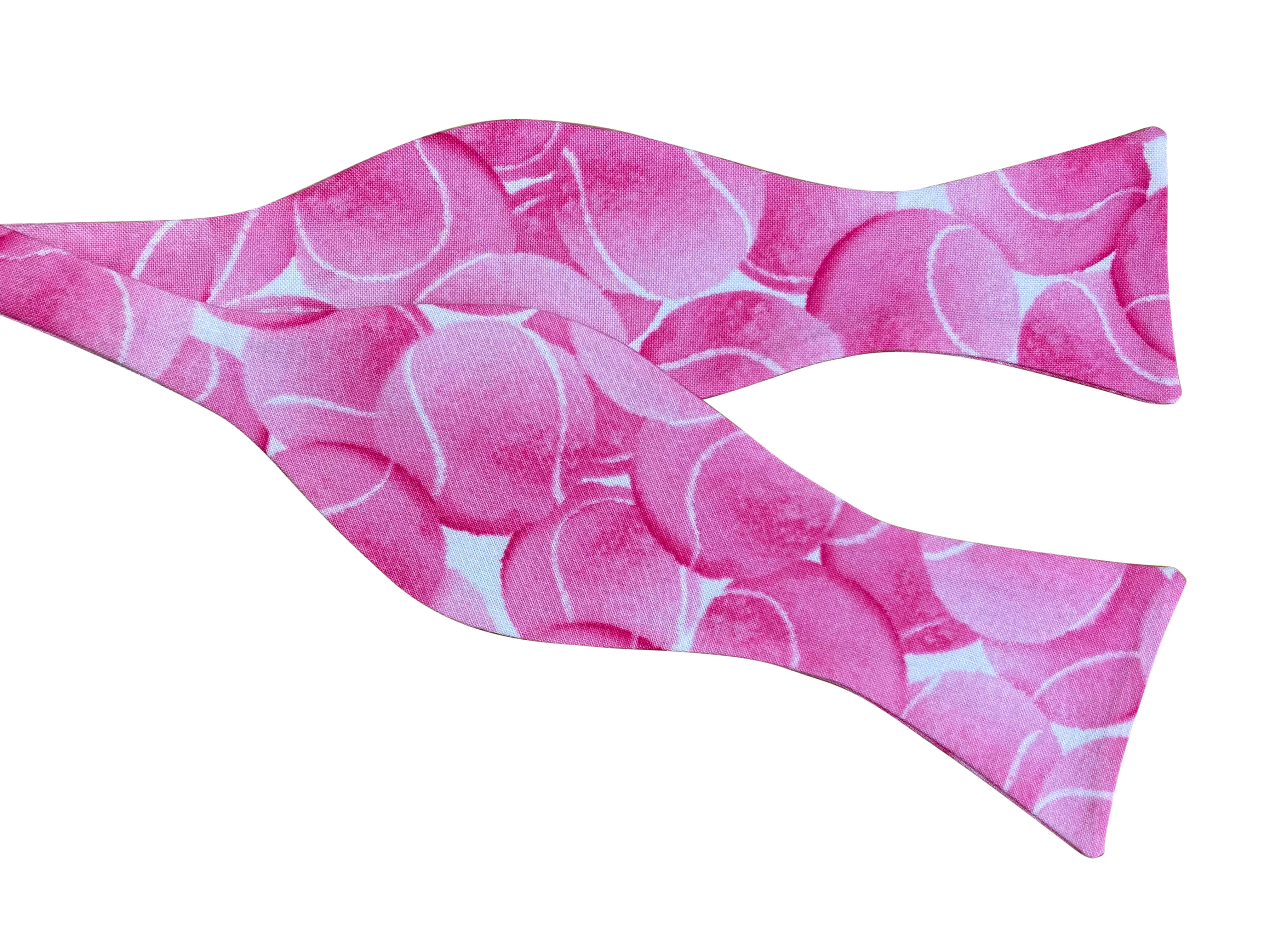 Pink Tennis Balls Bow Tie - Stylish Pet Accessory for Dogs & Cats - Perfect for Parties, Photo Shoots & Special Occasions