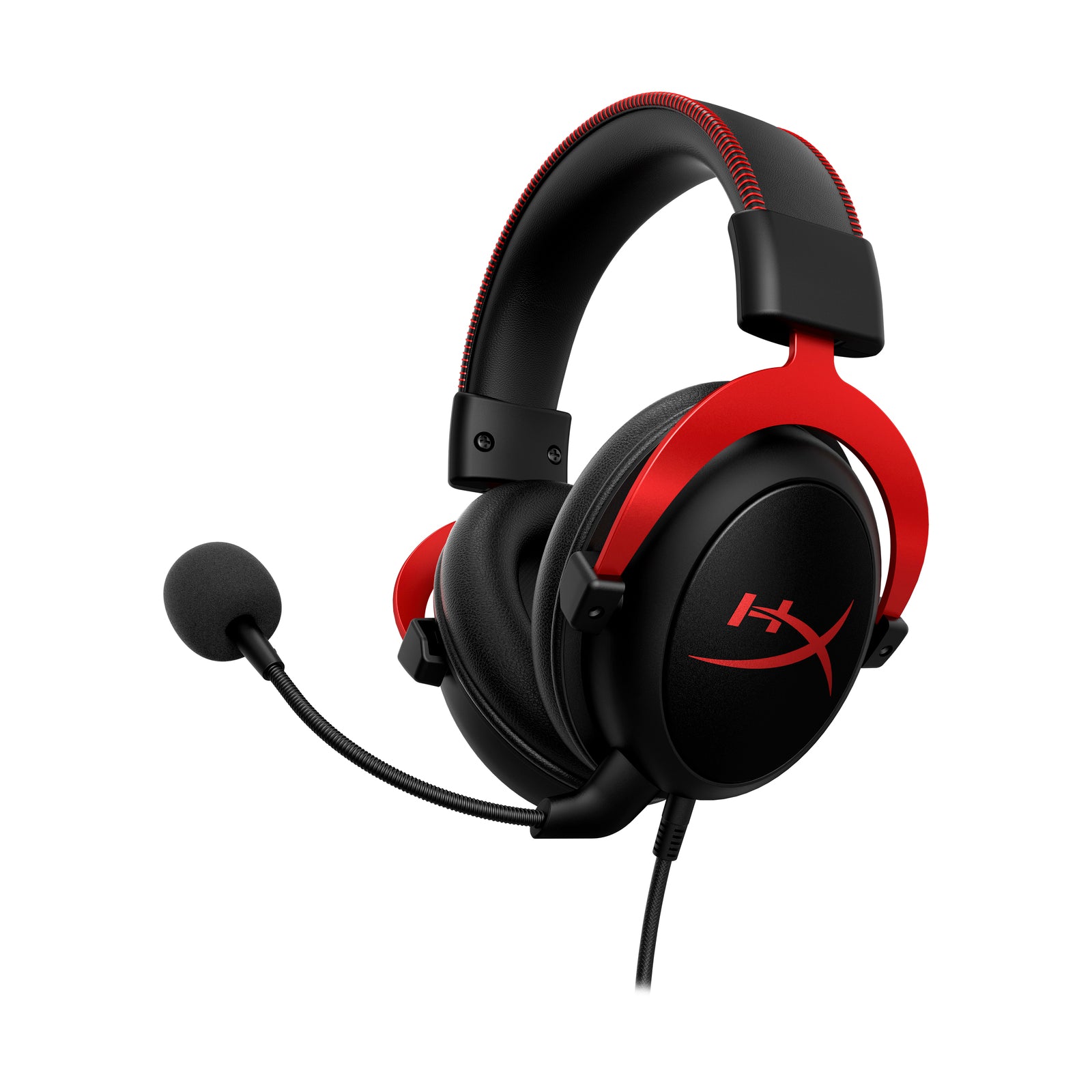 HyperX Cloud II Gaming Headset - 7.1 Surround Sound, Noise Cancelling Mic, Memory Foam - Perfect for PC, PS4, Xbox Gaming & Online Meetings