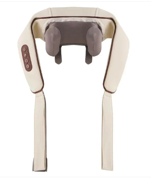 Neck and Back Massager for Pain Relief - Electric Shiatsu Deep Tissue Massage with Heat - Perfect for Office, Home & Car Use