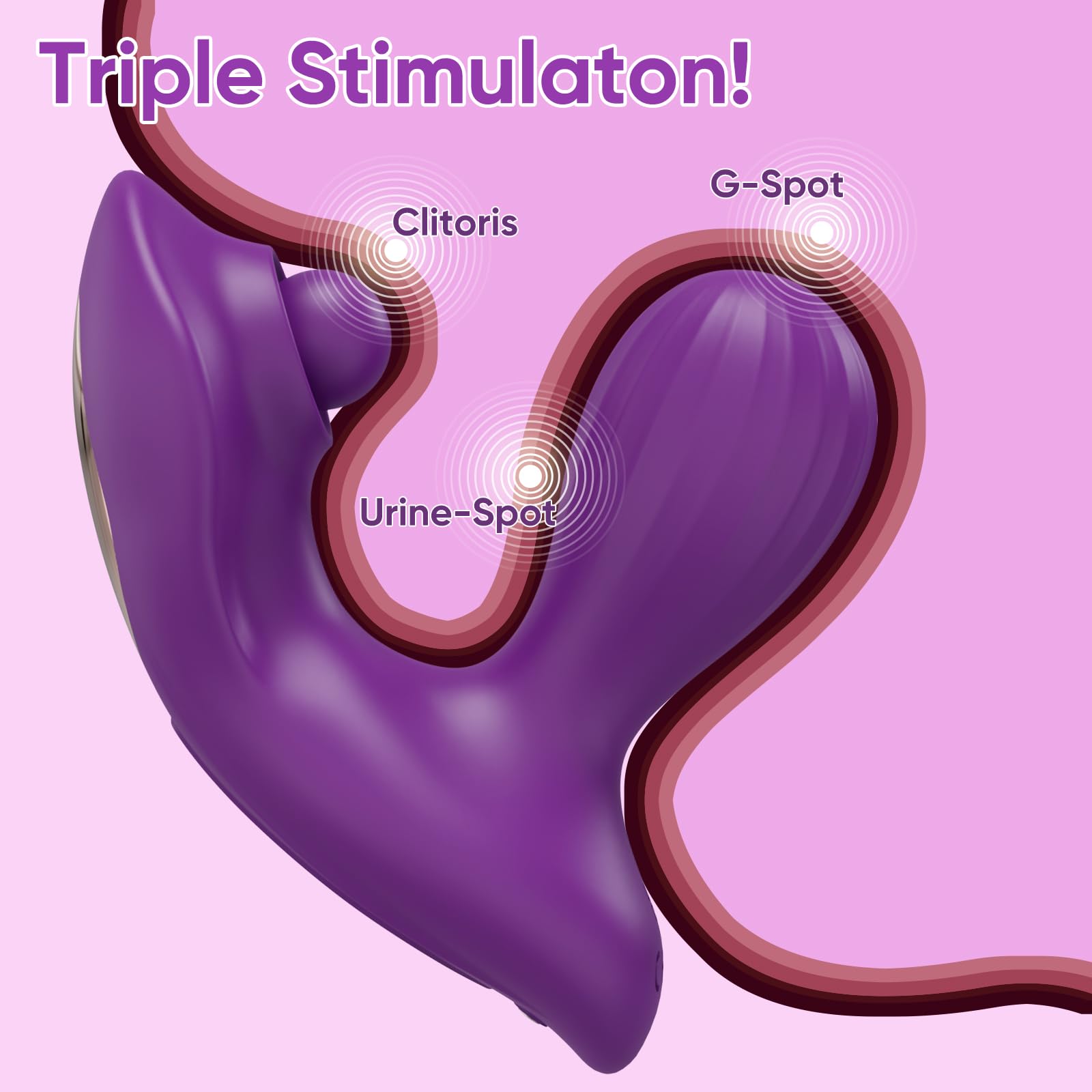 Premium Wearable APP Clitoral Vibrator - 9 Vibration & 9 Snap Modes for Women & Couples | Remote Control Panty Vibrator for Nipple, Anal & Clitoral Stimulation | Discreet Adult Sex Toy for Home & Travel Use
