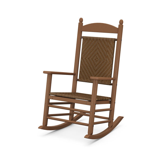 Teak Frame/Tigerwood Weave