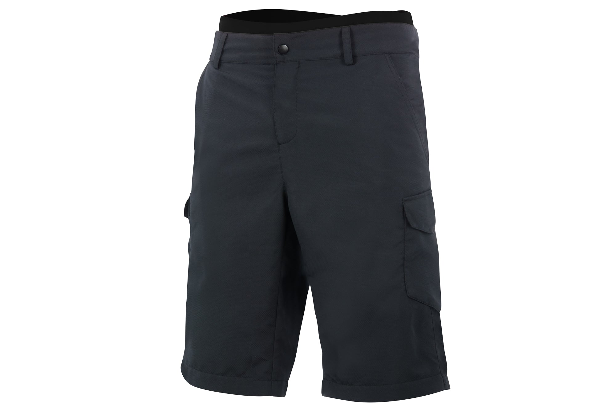 Alpinestars Rover Cycling Shorts for Men - Black Lunar Rock - Breathable & Comfortable Bike Shorts for Road & Mountain Biking