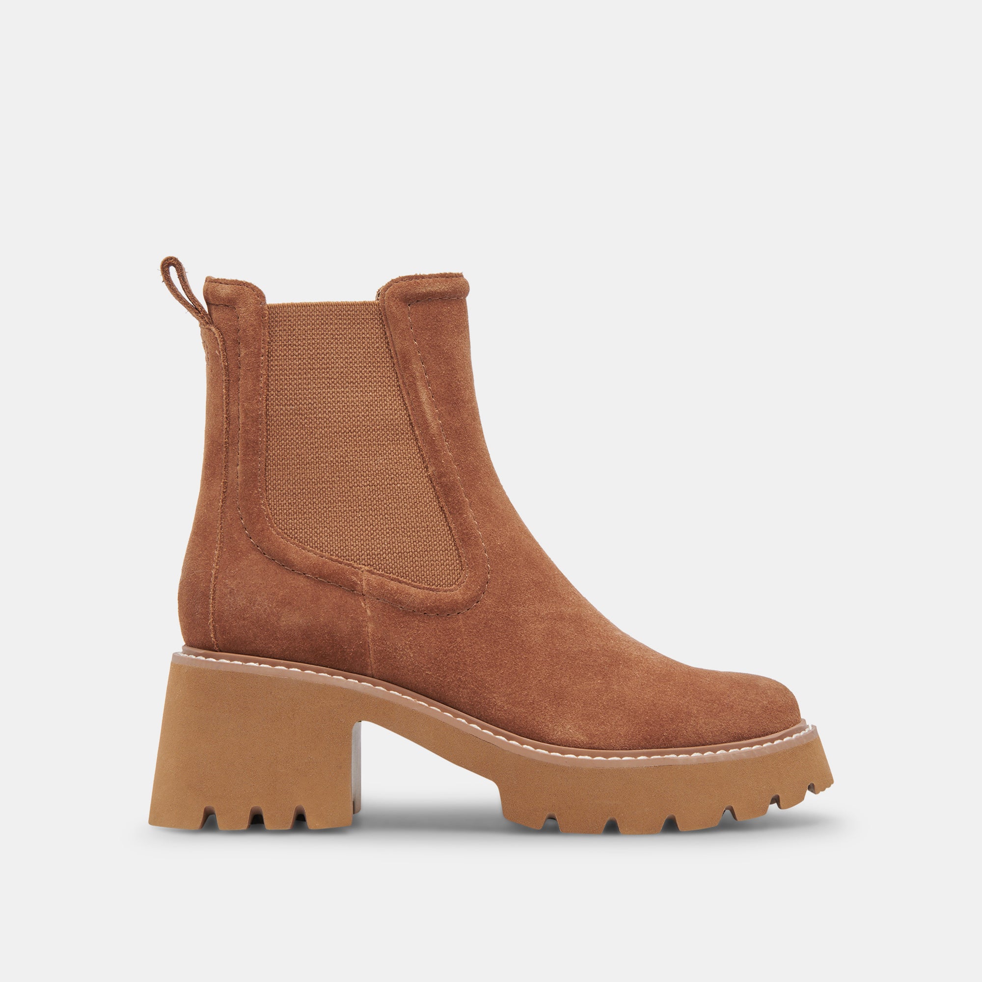 CHESTNUT SUEDE