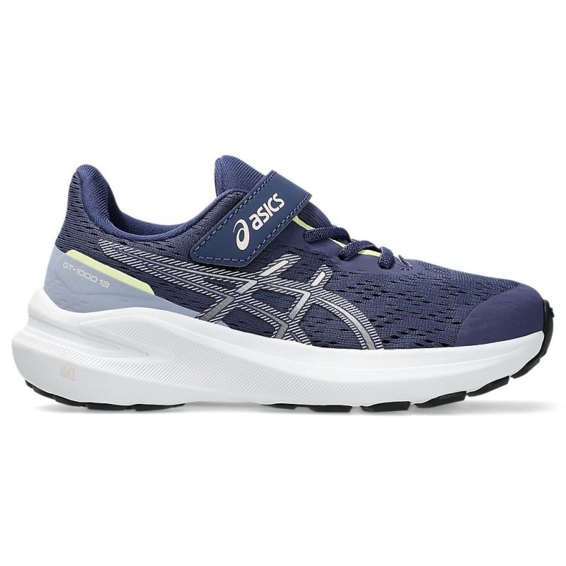 ASICS GT 1000 13 PS Kids Running Shoes - Lightweight Athletic Sneakers for Boys & Girls - Breathable Comfort for School, Sports & Daily Activities