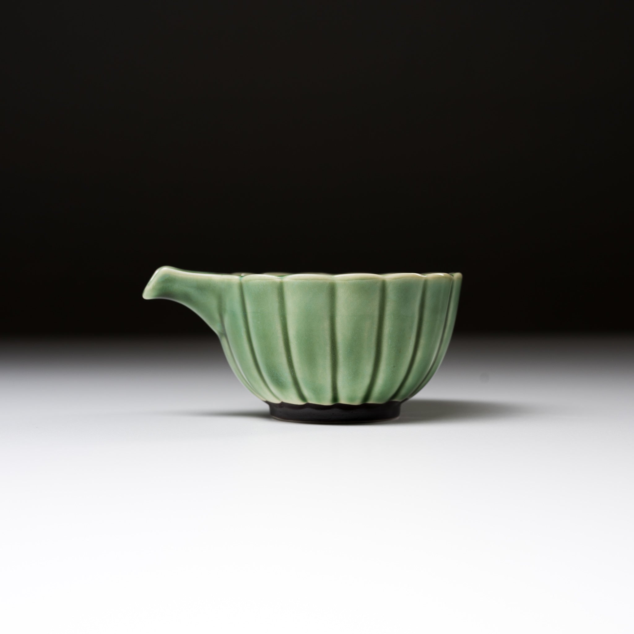 Premium Mino Ware Spout Sauce Bowl with Kiku Flower Design - 5 Elegant Colors for Japanese Cuisine & Table Setting | Perfect for Soy Sauce, Dipping, and Small Side Dishes