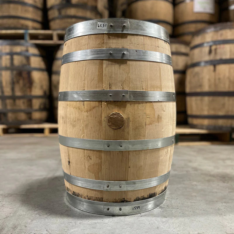 15 Gallon Corsair Distillery Peated Whiskey Barrel - Fresh Dumped, Once Used Oak Cask for Home Brewing & Aging Spirits - Perfect for Whiskey, Bourbon, Rum & Craft Cocktails