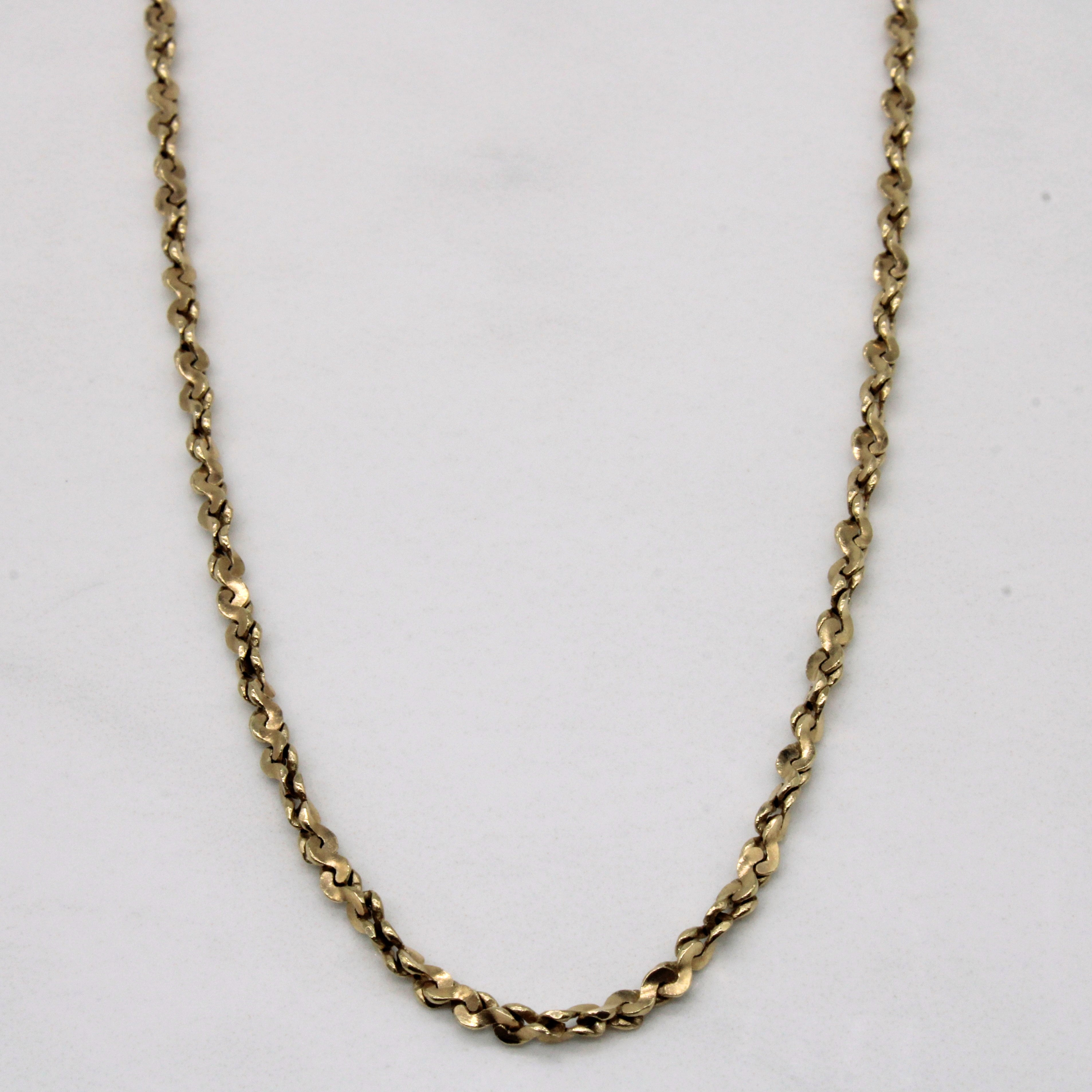 10K Yellow Gold Rope Chain Necklace 22 Inches - Durable & Stylish Jewelry for Men & Women | Perfect for Everyday Wear, Gifts & Special Occasions