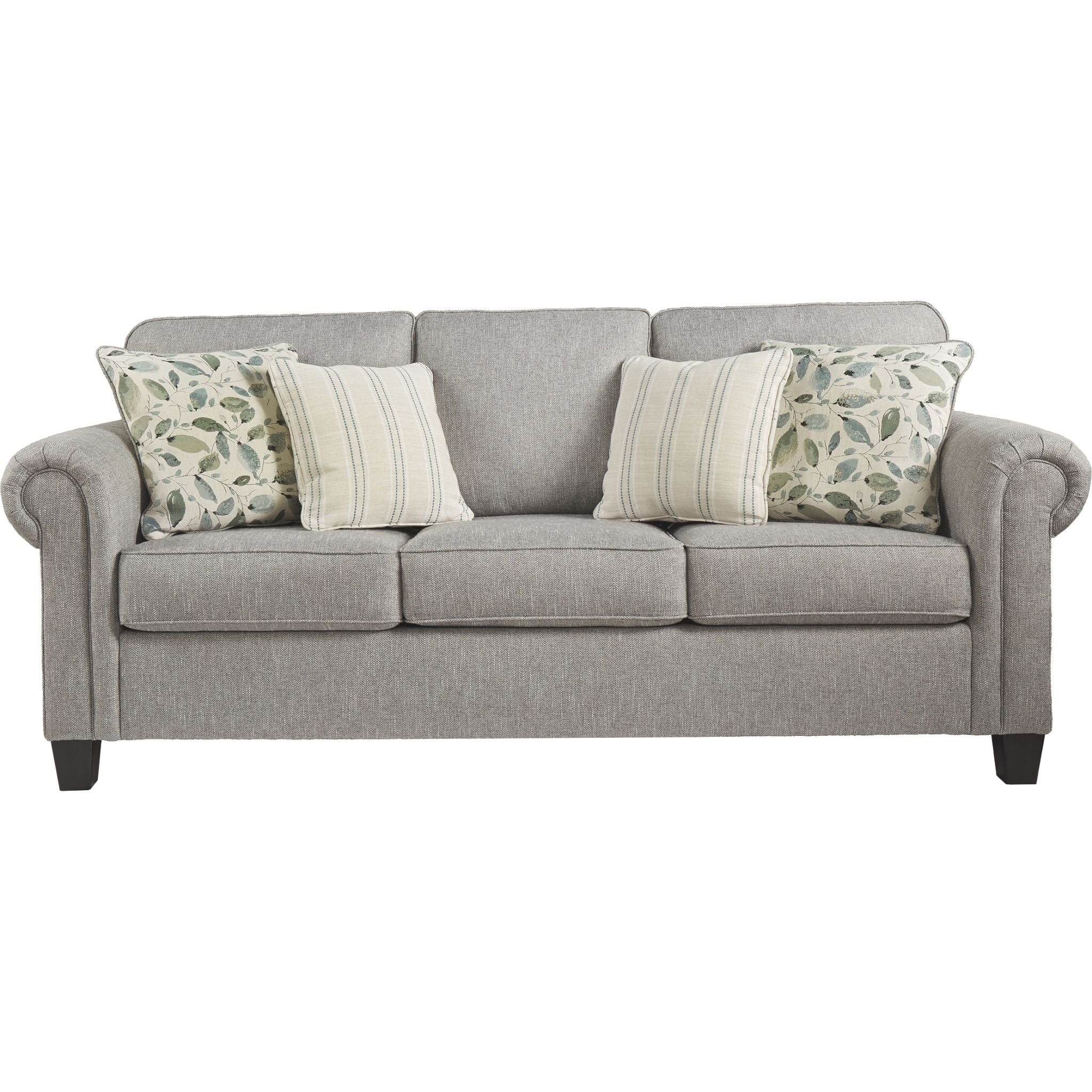 Alandari Queen Size Sleeper Sofa Bed in Gray - Perfect for Small Spaces, Guest Rooms & Apartments