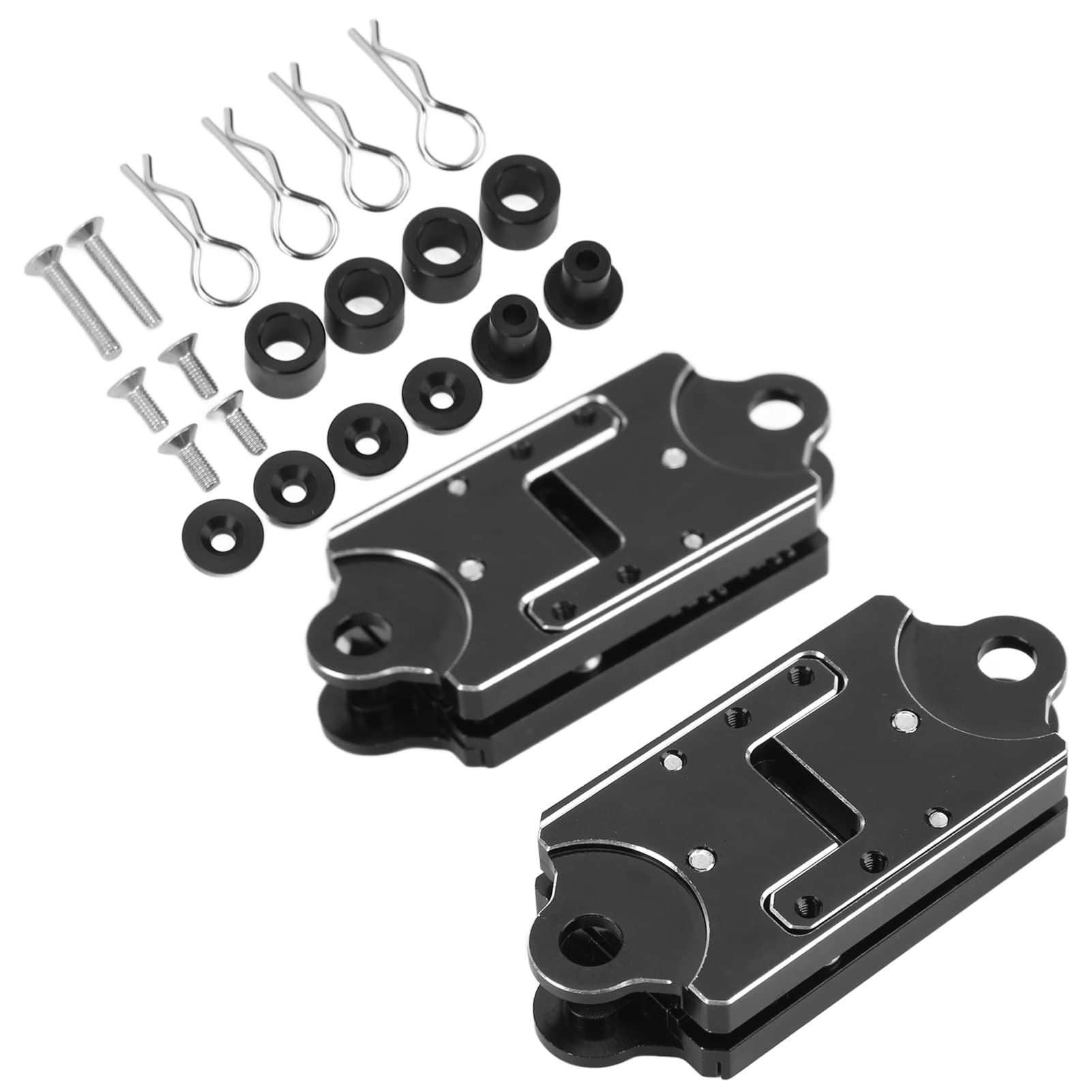 Universal Aluminum Alloy RC Magnetic Car Shell Column (55-85mm) - Strong Adsorption Body Post for 1/8 & 1/10 Scale RC Cars - Perfect for Off-Road Racing & RC Car Upgrades