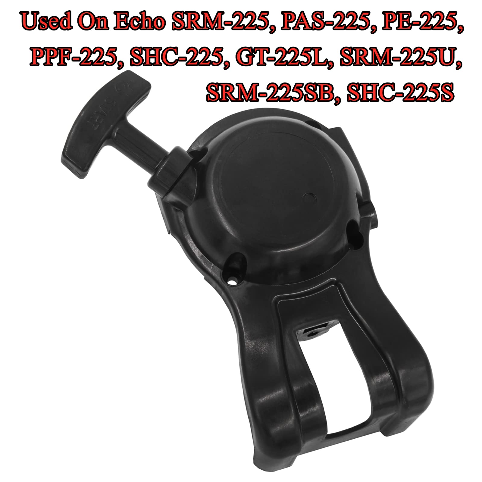 Echo SRM-225 Trimmer Recoil Starter Pull Start Assembly Replacement Part A051001312 - Compatible with PAS-225, PE-225, PPF-225, SHC-225, GT-225L, SRM-225U, SRM-225SB, SHC-225S Models - Perfect for Lawn Maintenance & Landscaping Tools