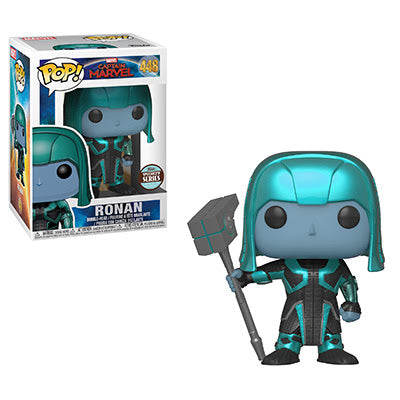 Captain Marvel Pop! Vinyl Figure Ronan (Specialty Series) [448] - Collectible Marvel Movie Character for Display & Gifts