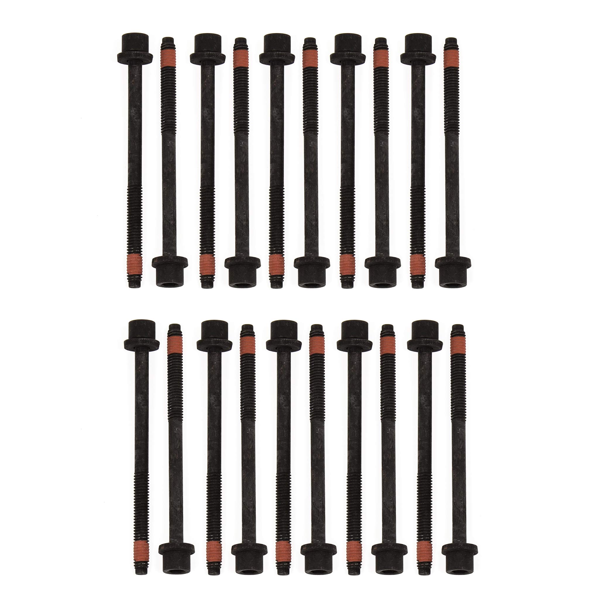 MA-9761251603 Head Gasket Bolts Set for 04-10 Cadillac SRX STS XLR 4.6L DOHC 32V VIN A - Engine Repair & Maintenance Parts for Luxury Vehicles