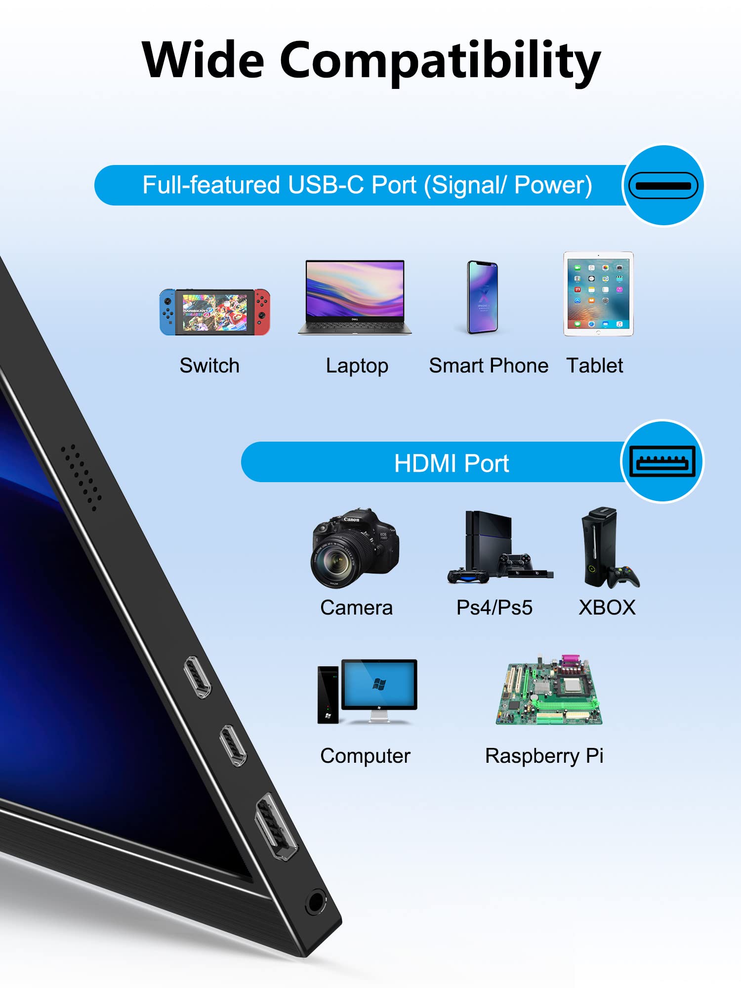 4K Portable Monitor 16