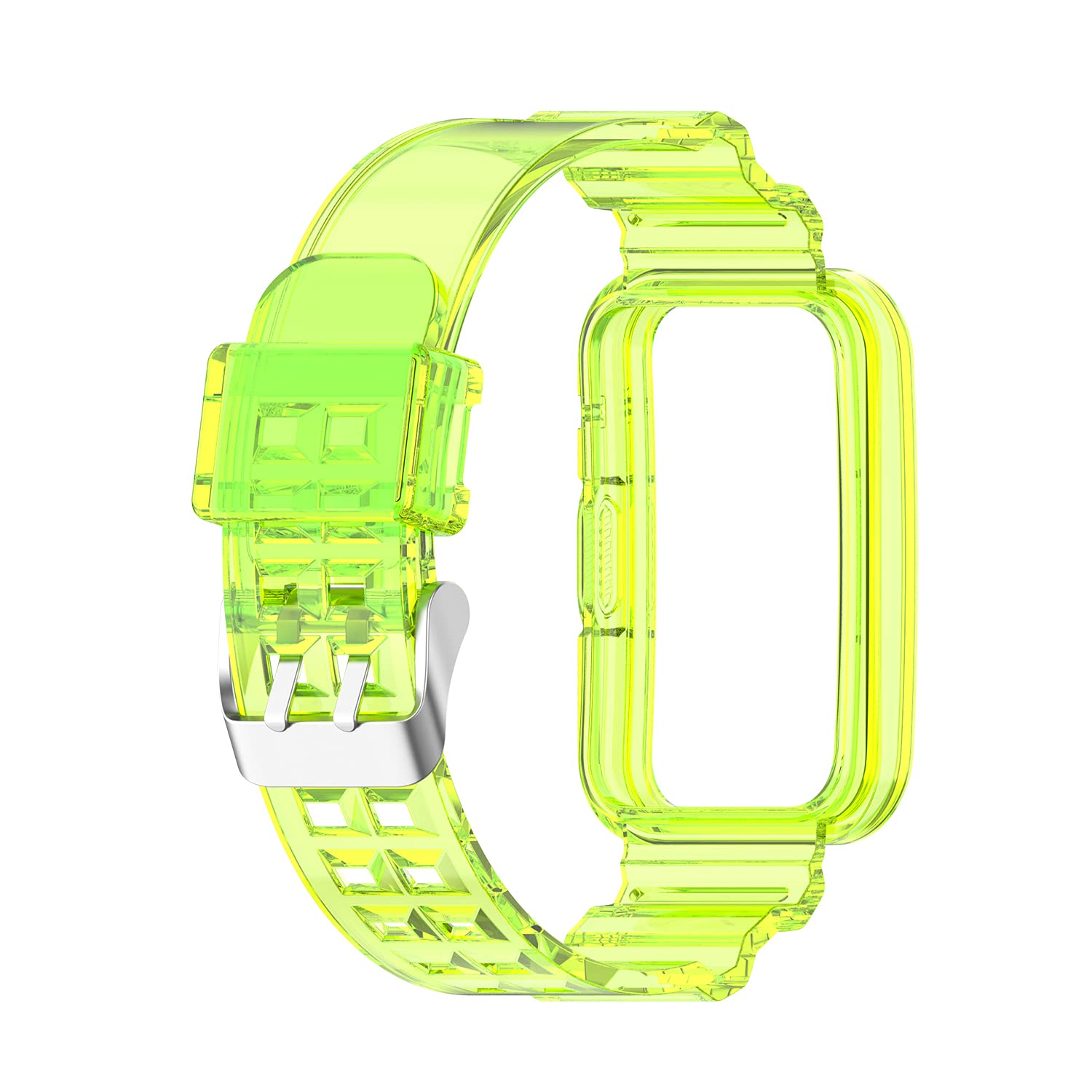 Huawei Watch Fit 2 Bands 6-Pack with Case - Cute Jelly Strap for Workout & Daily Use