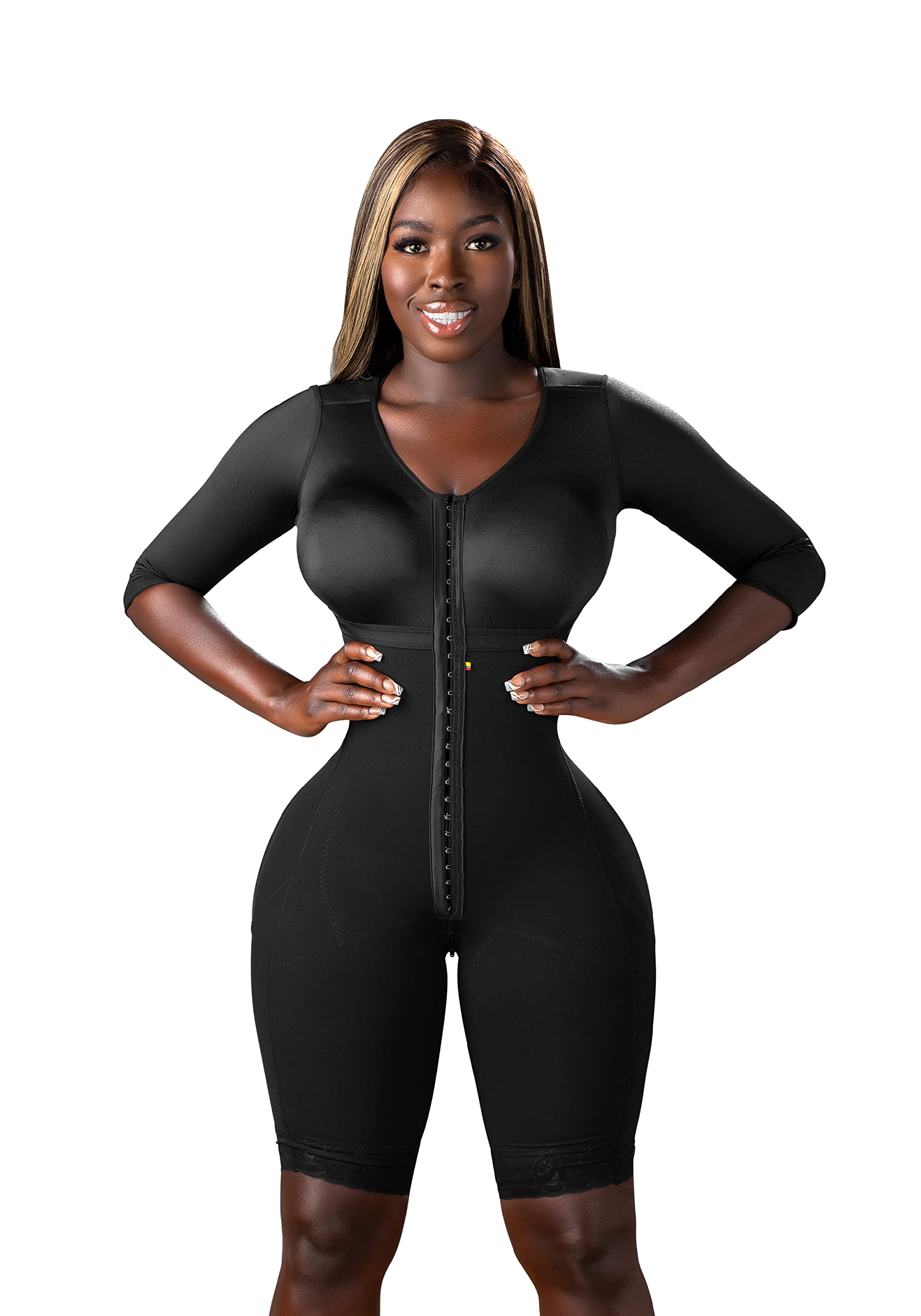 Snatched Body Women's Stage 1 Full Body Shapewear - Post Surgery Compression Garment for BBL, Tummy Control & Waist Training - Perfect for Recovery, Special Occasions & Everyday Wear