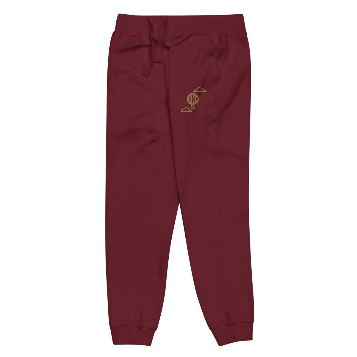 Journey Beyond Embroidered Sweatpants for Women - Soft Cotton Lounge Pants with Stylish Embroidery - Perfect for Yoga, Travel & Relaxation at Home