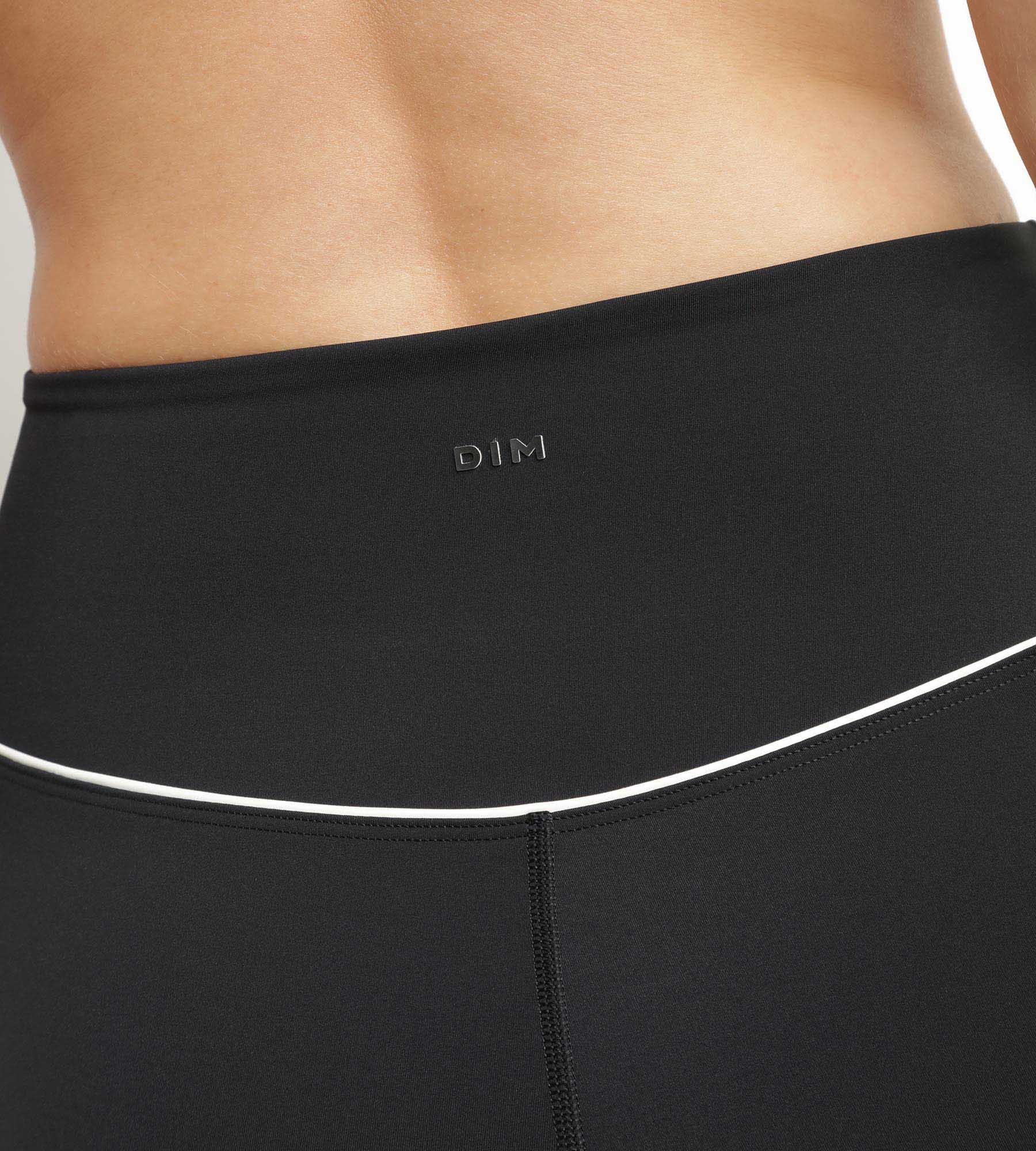 Black Sculpting Microfiber Sports Shorts for Women - Perfect for Yoga, Running & Gym Workouts | Dim Move