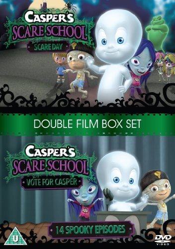 Casper Scare School Vote For Casper DVD - Family Friendly Halloween Movie for Kids | Perfect for Movie Nights & Halloween Parties
