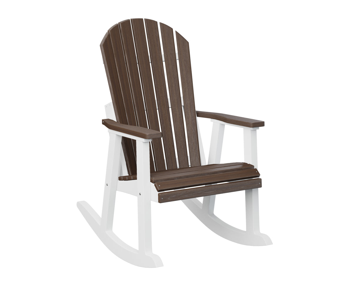 Berlin Gardens Comfo Back Rocker - Premium Outdoor Rocking Chair for Patio, Garden & Porch | Comfortable Relaxation with Ergonomic Design | Perfect for Reading, Lounging & Enjoying Nature