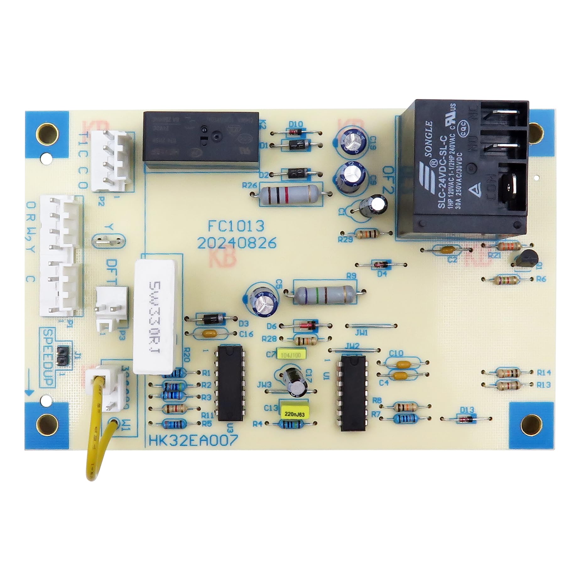 Upgraded HK32EA007 HK32EA001 Defrost Timer Control Board for Carrier Bryant Payne HVAC Heat Pumps - Replacement for CEPL130524-01 | Compatible with Heat Pump Systems for Home & Commercial Use