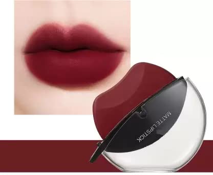 Long Lasting Matte Lipstick - Waterproof, Non-Stick, Lazy Lip Shape - Pack of 5 - Perfect for Everyday Wear, Date Night & Special Occasions
