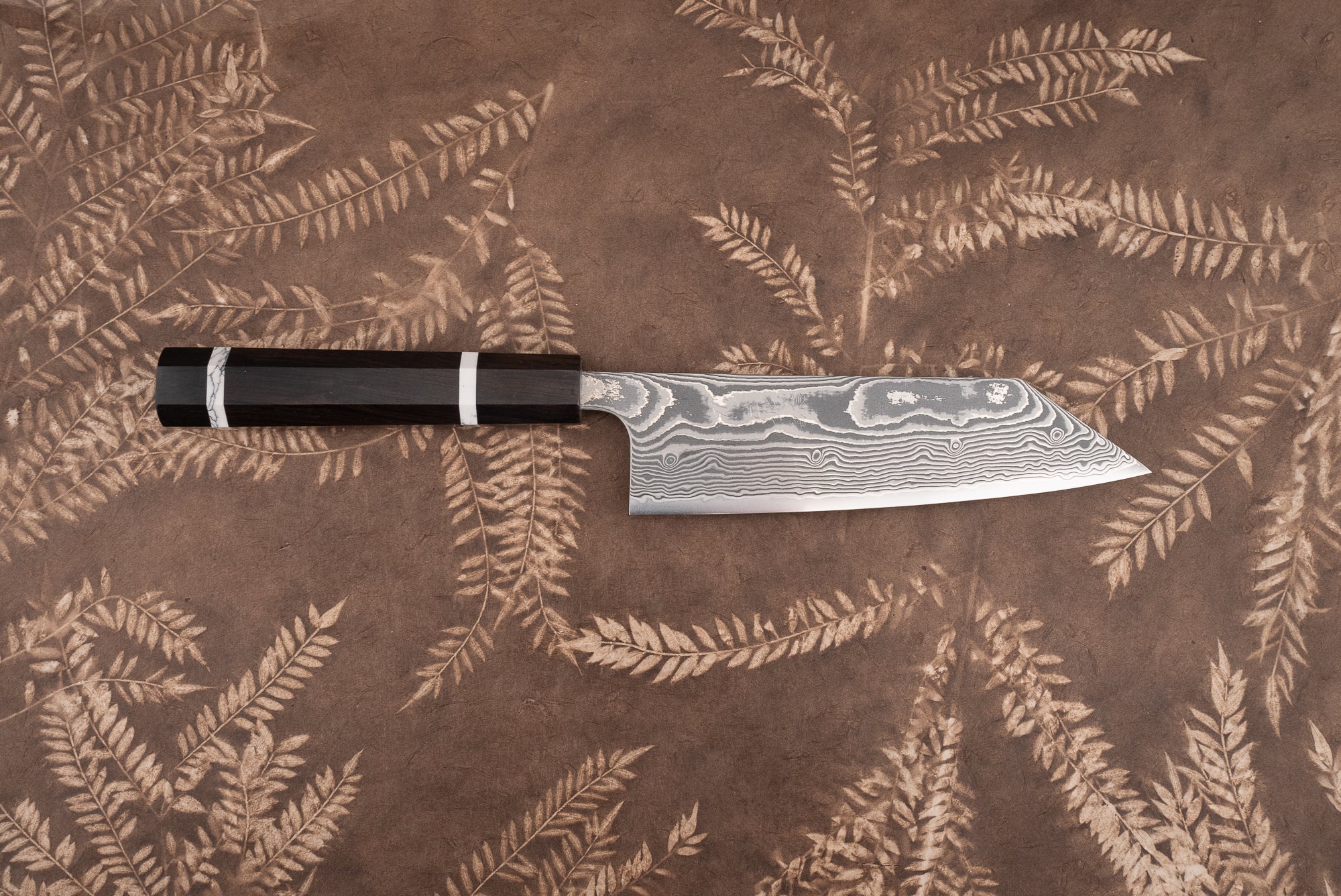 Premium Tetsuhiro SG2 Damascus Kiritsuke Santoku Knife 165mm - Japanese Chef Knife for Slicing, Dicing & Chopping - Perfect for Home Cooks & Professional Chefs