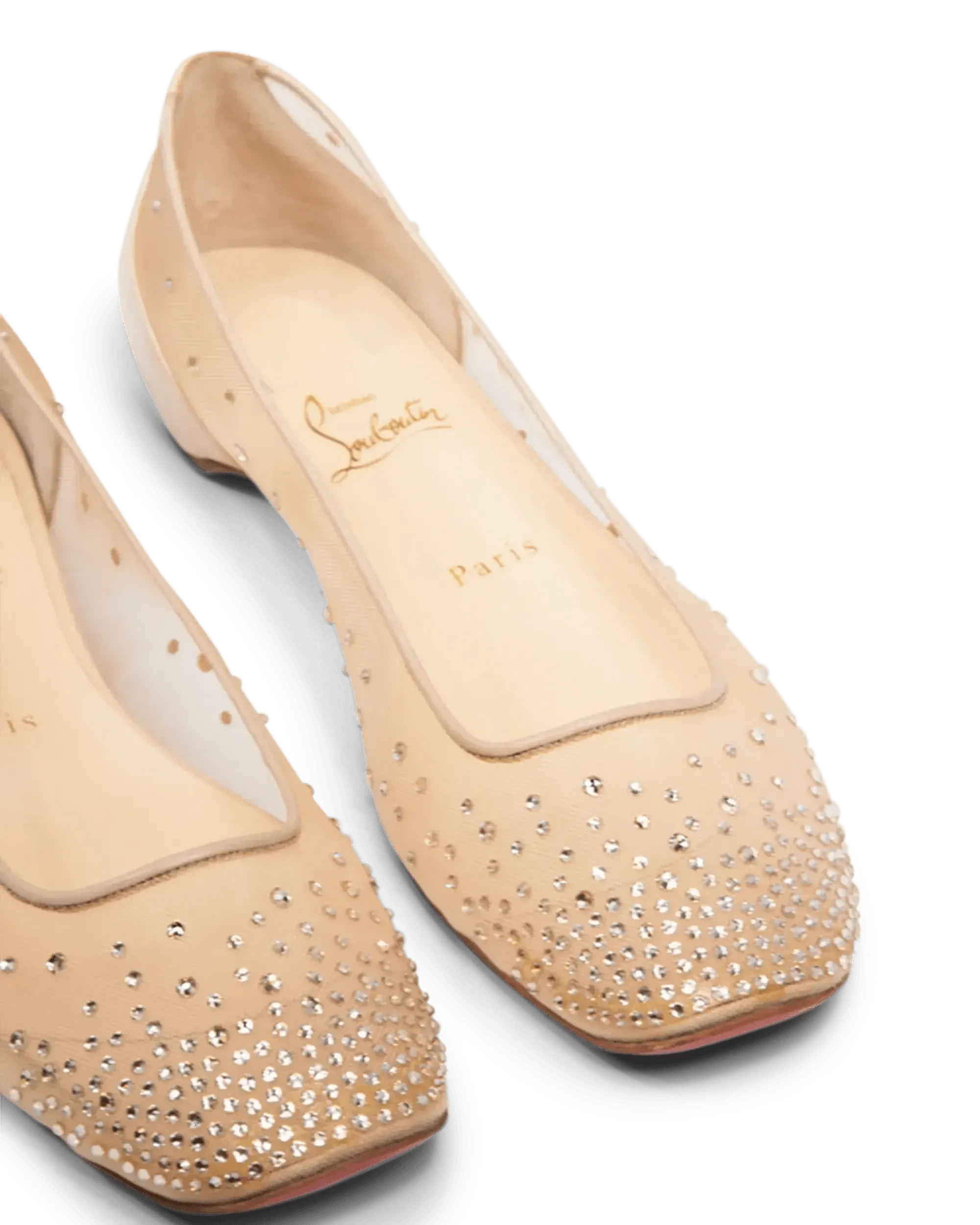 Follies Strass Flats - Sparkling Rhinestone Ballet Flats for Women | Comfortable & Stylish for Parties, Weddings & Evening Events
