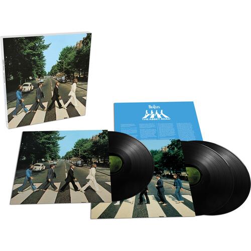 The Beatles Abbey Road 50th Anniversary Deluxe Edition (3LP 180g Vinyl) - Limited Edition Collector's Set for Music Lovers & Audiophiles - Perfect for Home Listening, Gifts & Vinyl Collections