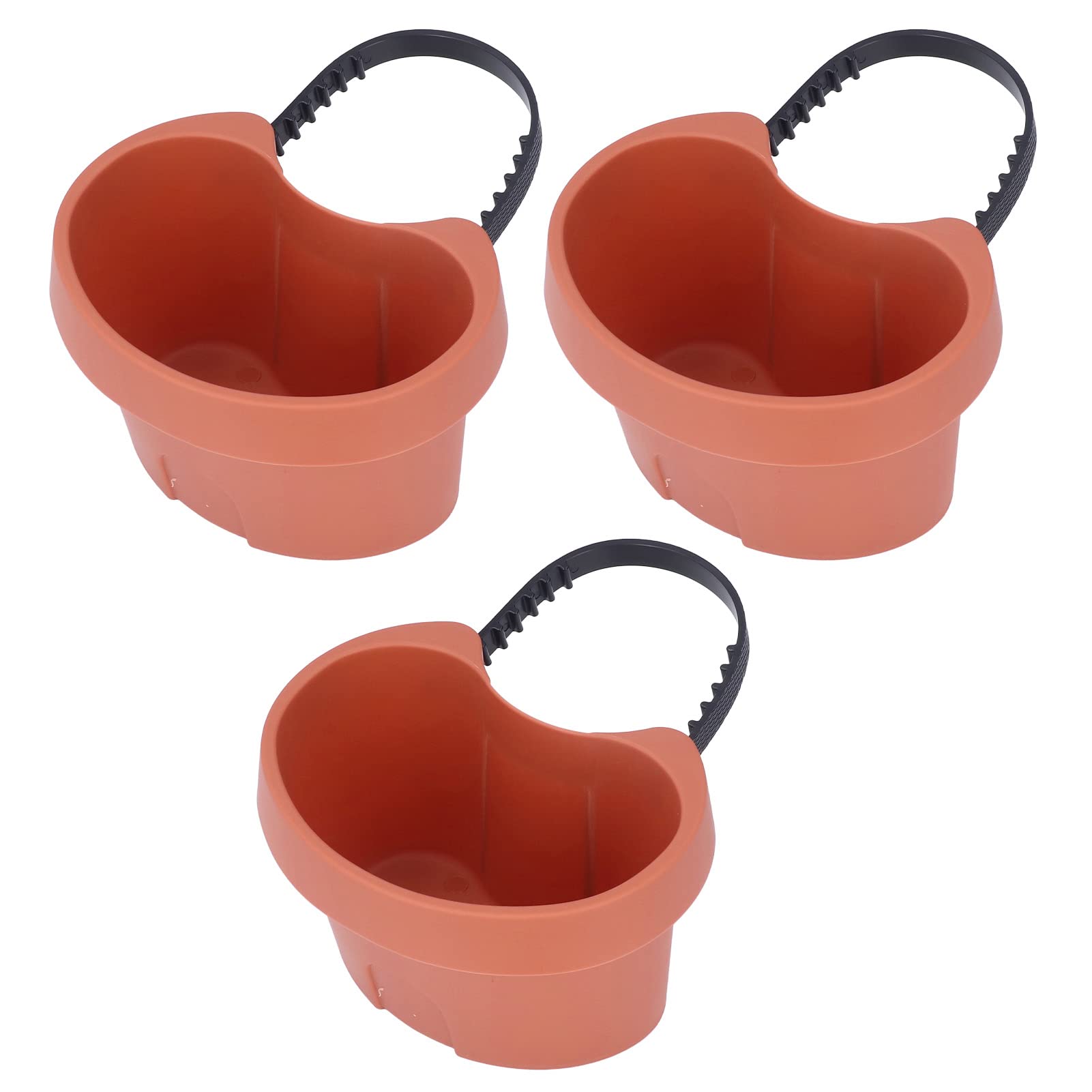 Multipurpose Flower Pot for Balcony - Elegant Seedling Planter with Drainage Holes | Perfect for Indoor Plants, Herb Gardens & Home Decor