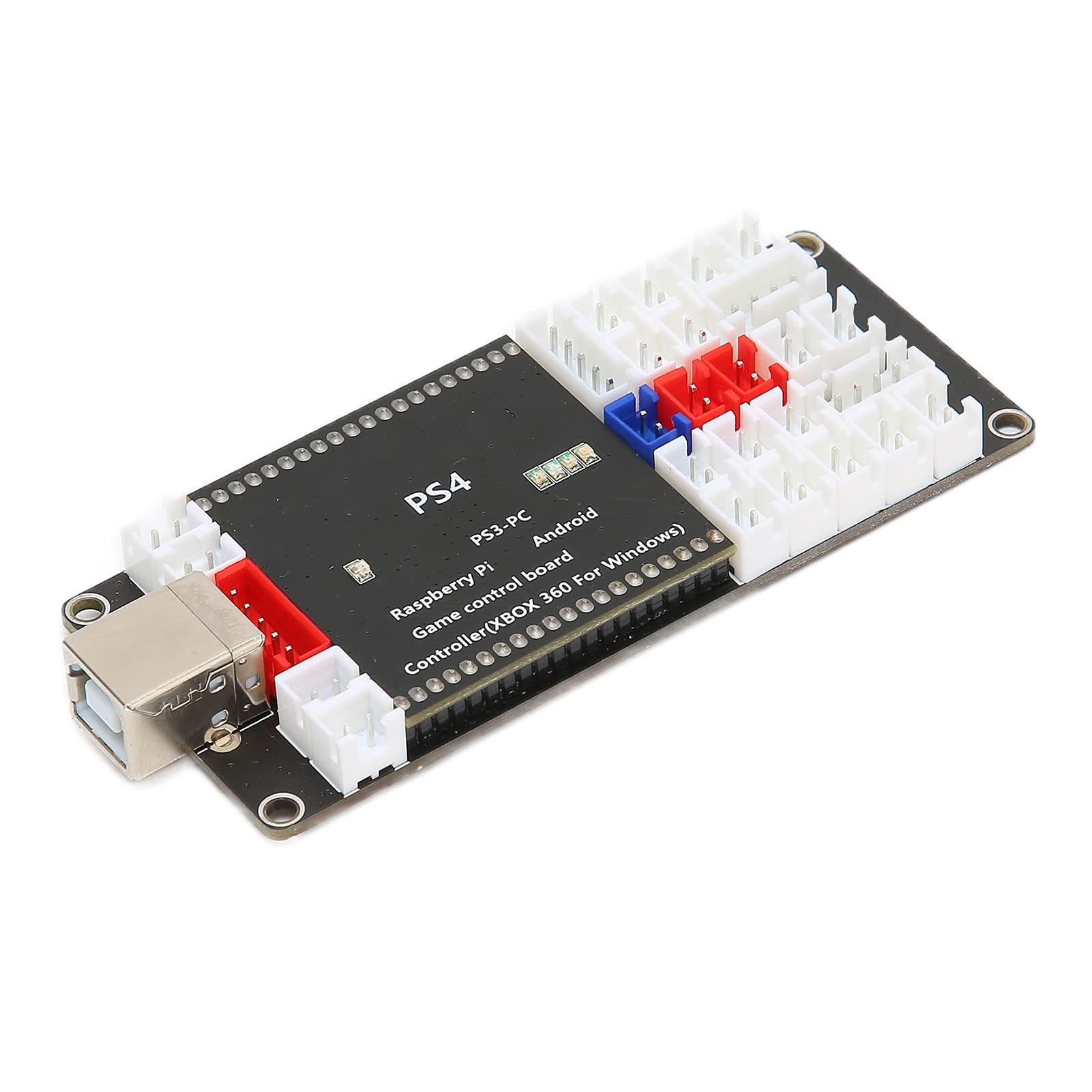 Zero Delay Arcade USB Encoder - DIY Game Controller Board for PS4, PS3, Windows 10, Raspberry Pi, PC - Perfect for Home Arcade Cabinets and Retro Gaming Setups