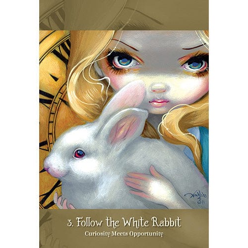 Alice the Wonderland Oracle Deck - Mystical Tarot Cards for Divination & Spiritual Guidance | Perfect for Meditation, Self-Discovery & Gift Giving