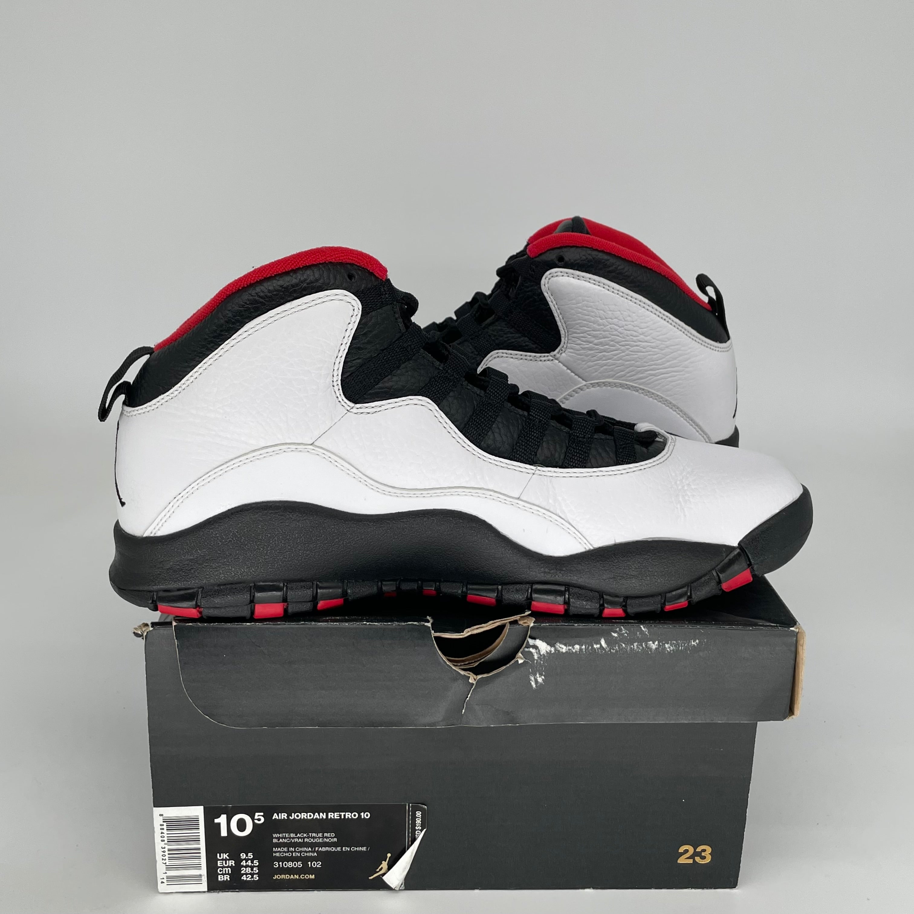 AIR JORDAN 10 DOUBLE NICKEL Basketball Shoes - Size 10.5 (310805-102) | Retro Sneakers for Men | Perfect for Streetwear & Court Performance