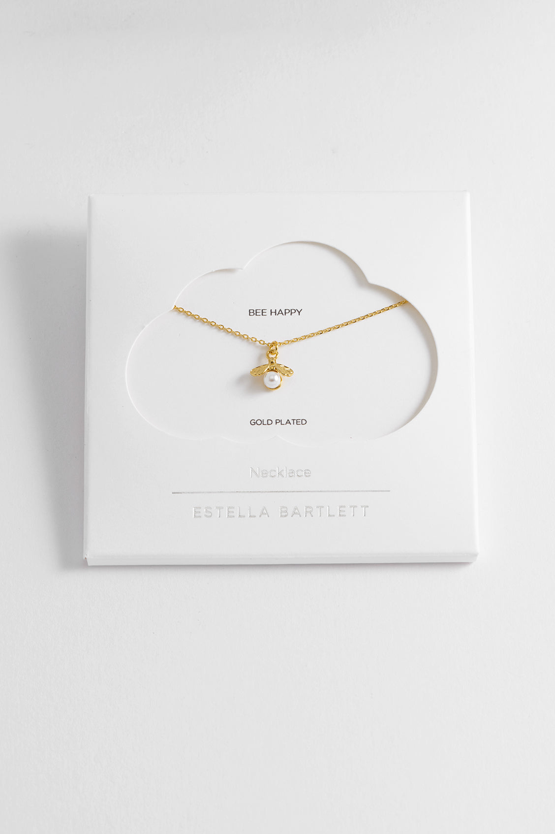Elegant Pearl Bee Pendant Necklace - 18K Gold Plated Jewelry for Women, Perfect Gift for Birthday, Anniversary & Valentine's Day | Ideal for Parties, Weddings & Everyday Wear