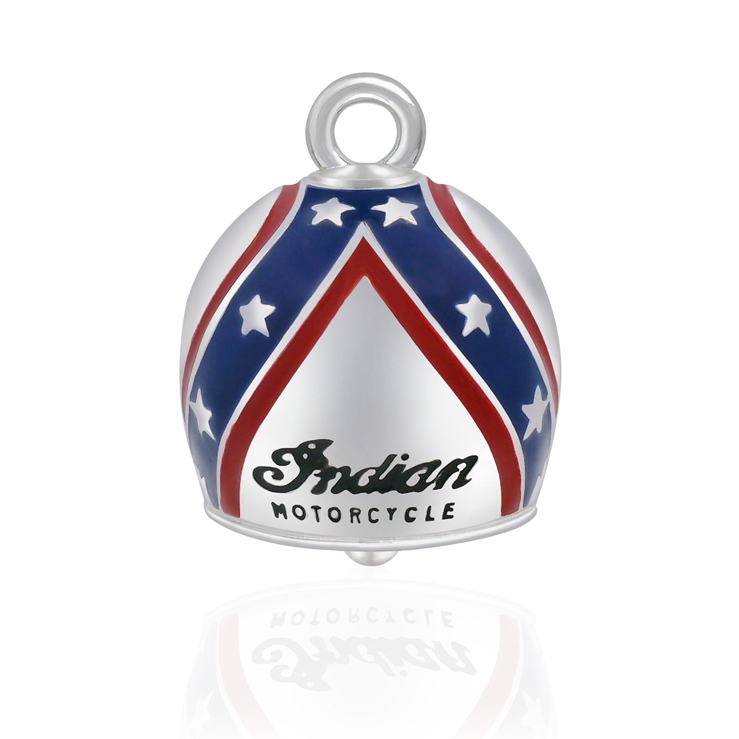 American Flag Bike Helmet Bell - Patriotic Cycling Accessory for Road & Mountain Bikes - Perfect for 4th of July Parades & Outdoor Adventures