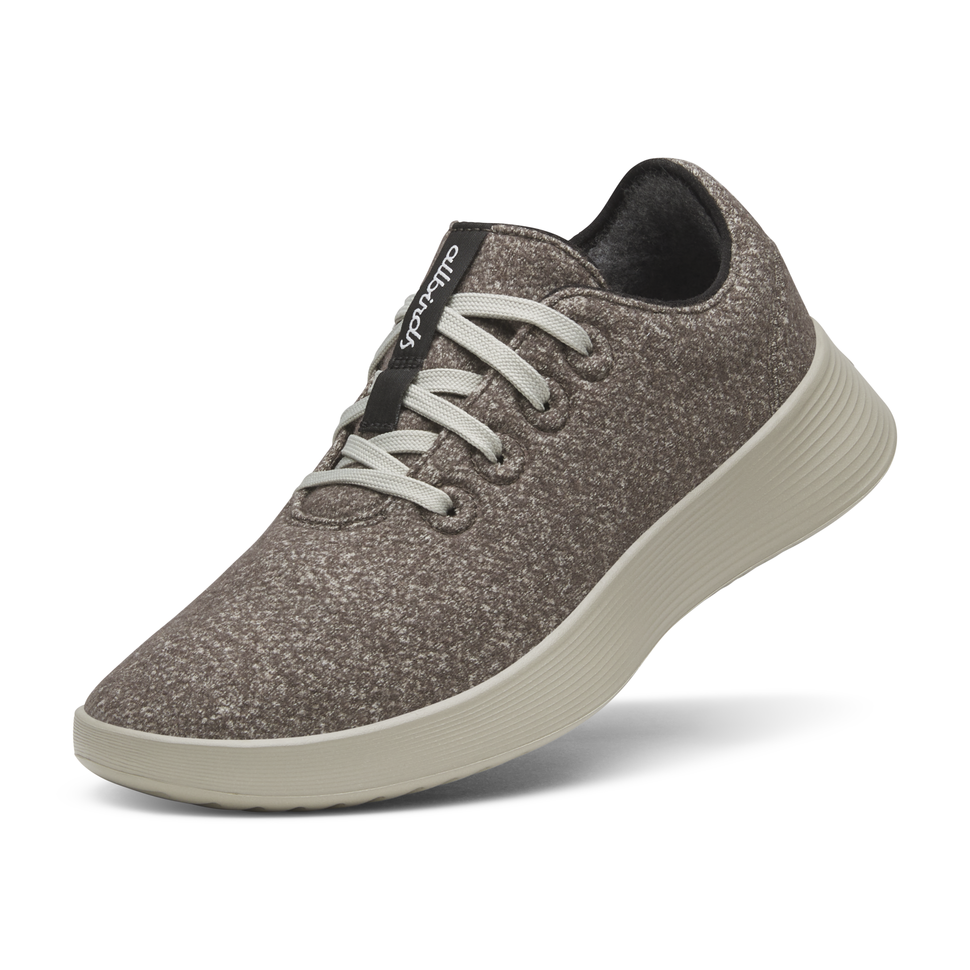 Women's Wool Runner Go Sneakers - Rustic Brown with Weathered Grey Sole | Comfortable & Eco-Friendly Shoes for Walking, Running & Casual Wear