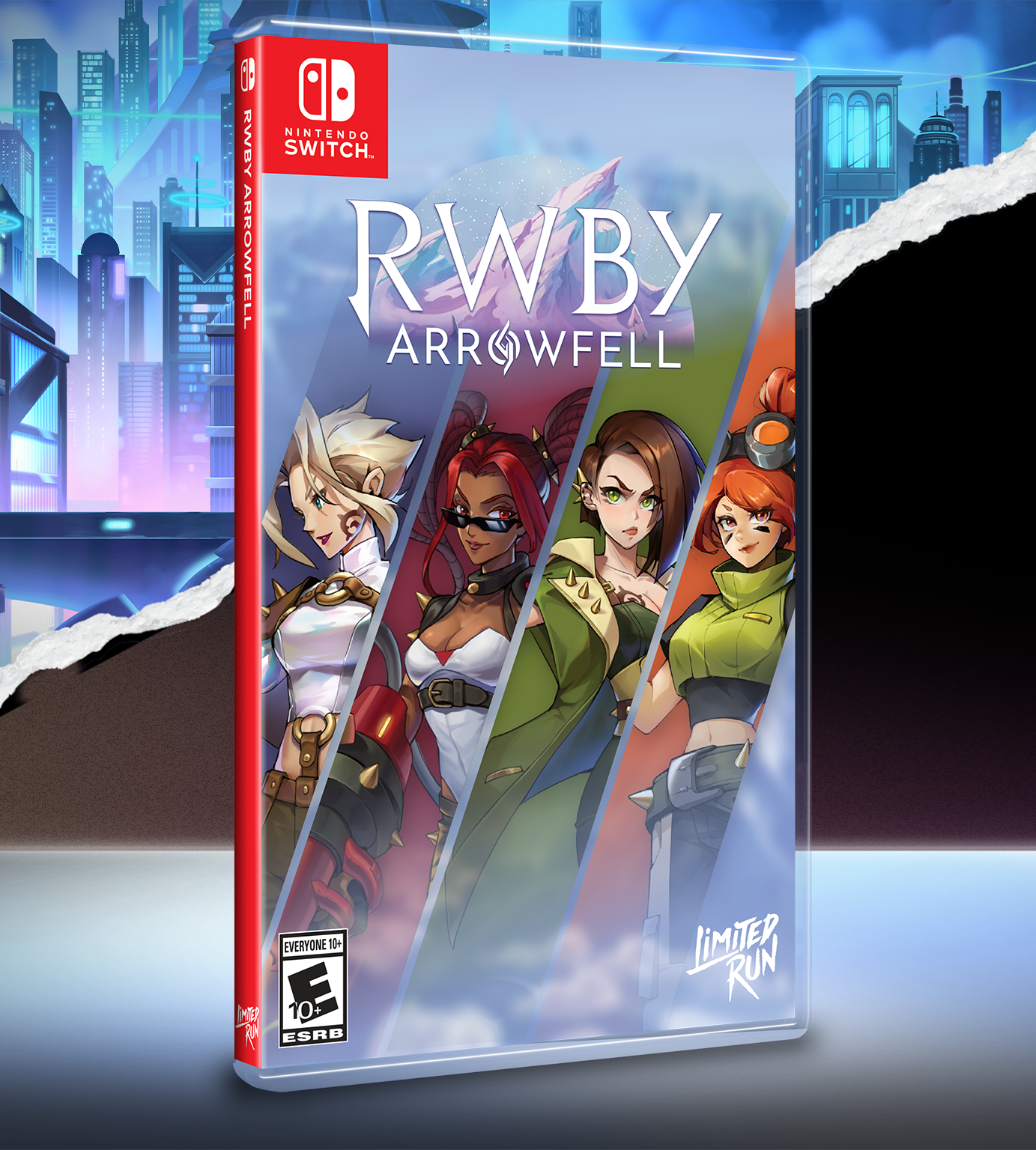 RWBY: Arrowfell Team BRIR Cover Variant - Limited Run #177 Nintendo Switch Game - Perfect for Fans & Collectors | Play at Home or Gift to RWBY Enthusiasts