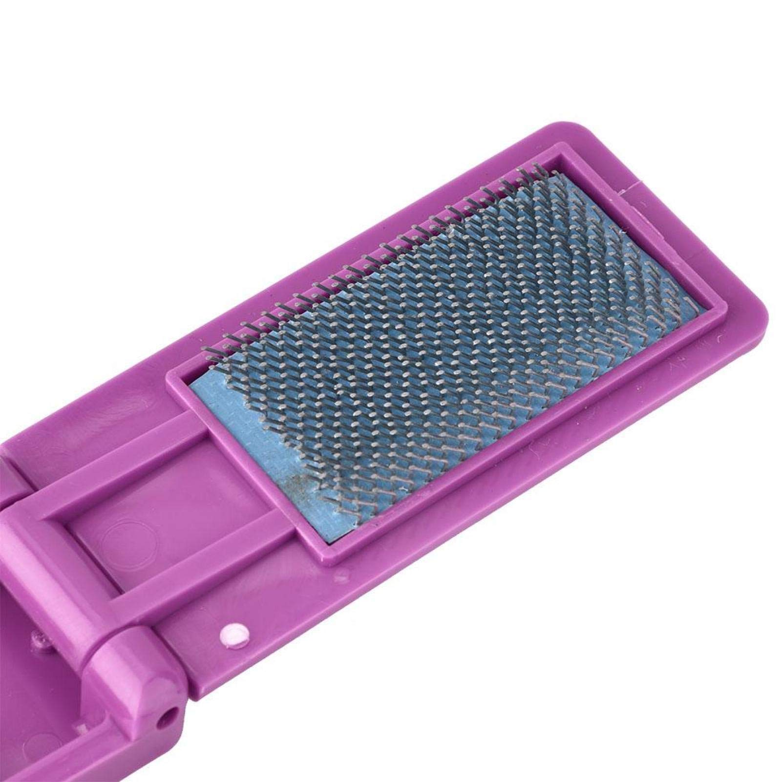 Professional Ballroom Dance Shoe Brush with Suede Sole - Foldable Wire Brush for Cleaning & Reviving Suede Soles | Perfect for Latin, Tango & Ballroom Dance Shoes Maintenance