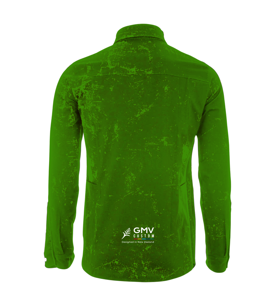 Men's Button-Up Long Sleeve Gravel Shirt - Casual Outdoor Hiking & Workwear Shirt for Adventure & Everyday Wear