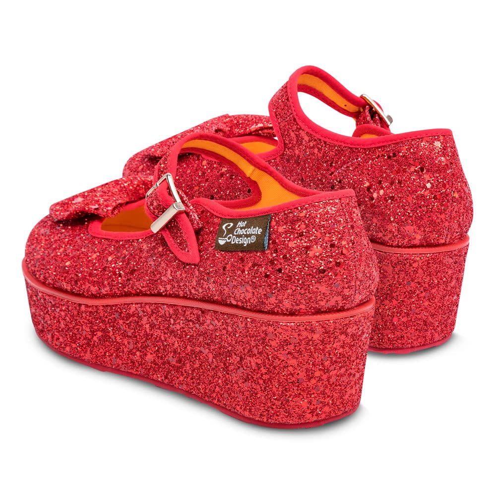Hot Chocolate Design Chocolaticas Women's Mary Jane Platform Shoes - Stylish & Comfortable for Work, Party & Everyday Wear