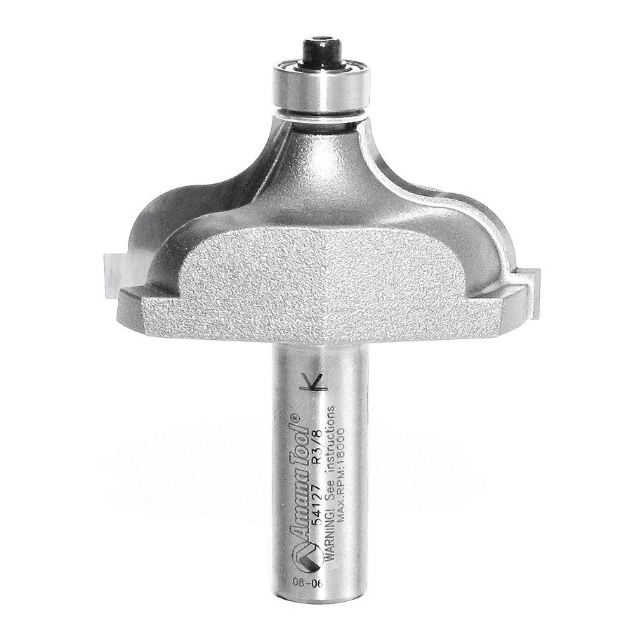 Amana 54127 Carbide Tipped Ogee Fillet Router Bit - 3/8