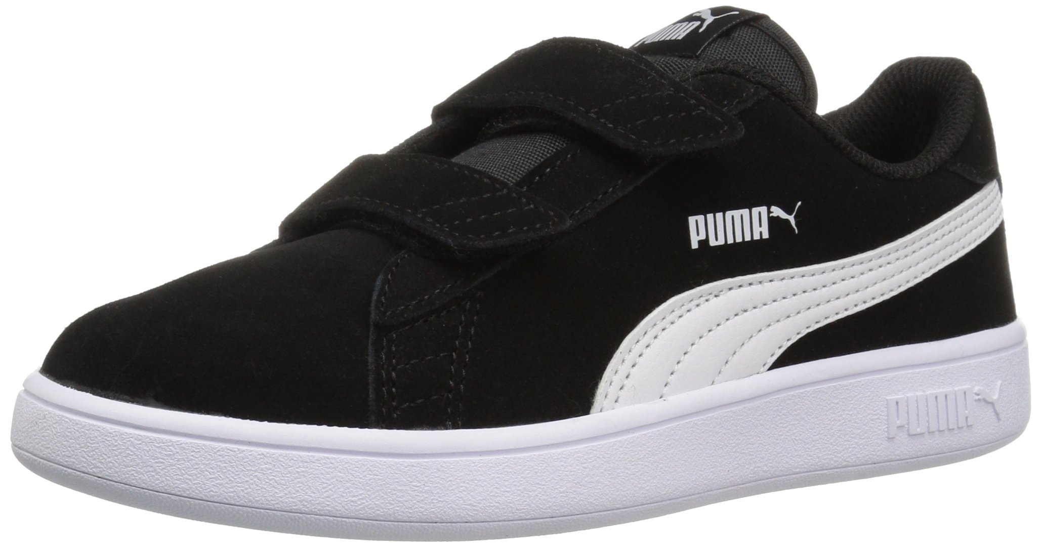 PUMA Unisex-Child Smash 2 Hook and Loop Sneakers - Kids' Velcro Athletic Shoes for Running, School & Play | Lightweight & Comfortable