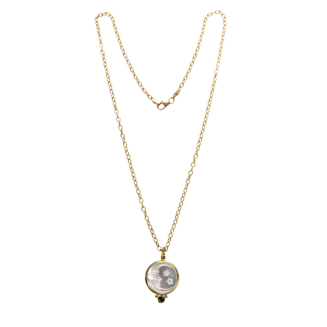 14K Yellow Gold Hammered Link Chain Necklace for Women - Dainty Layering Jewelry for Everyday Wear & Special Occasions