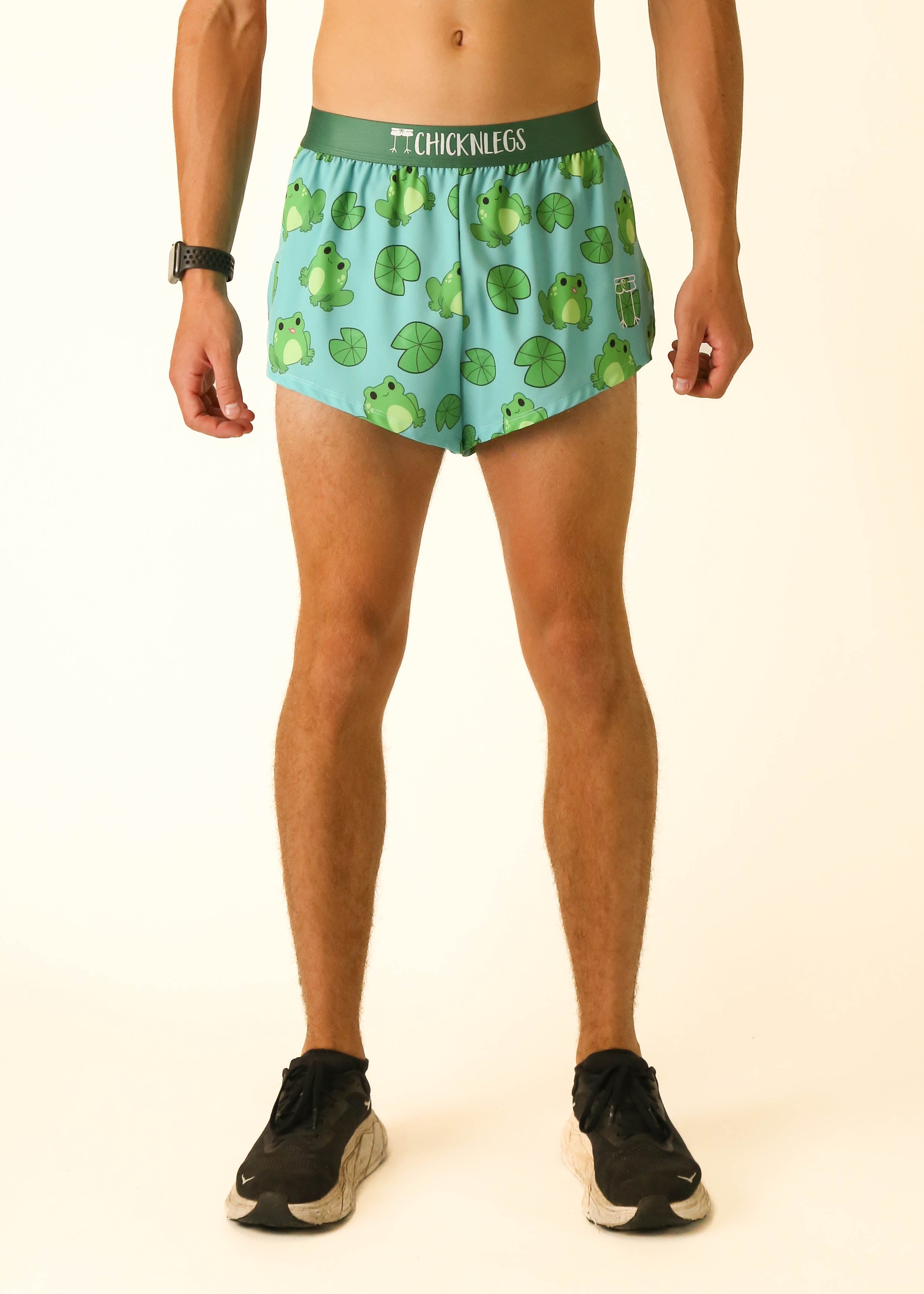Men's Fartlek Froggies 2 Split Running Shorts - Lightweight & Breathable for Training, Racing & Workouts - Perfect for Track, Gym & Outdoor Activities