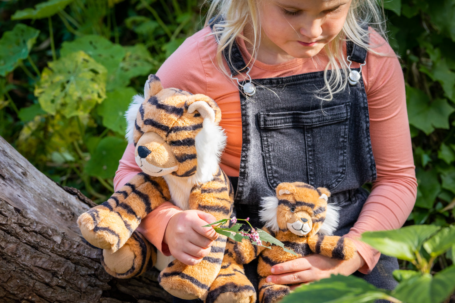 Tesh the Tiger Set - Cute Plush Tiger Toy for Kids, Perfect for Playtime, Nursery Decor, and Birthday Gifts