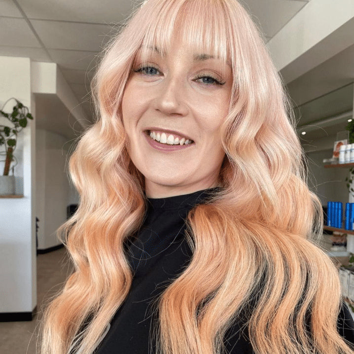 Muvo Just Peachy Shampoo - Sulfate Free & Hydrating for Dry Hair - Perfect for Daily Use & Color-Treated Hair