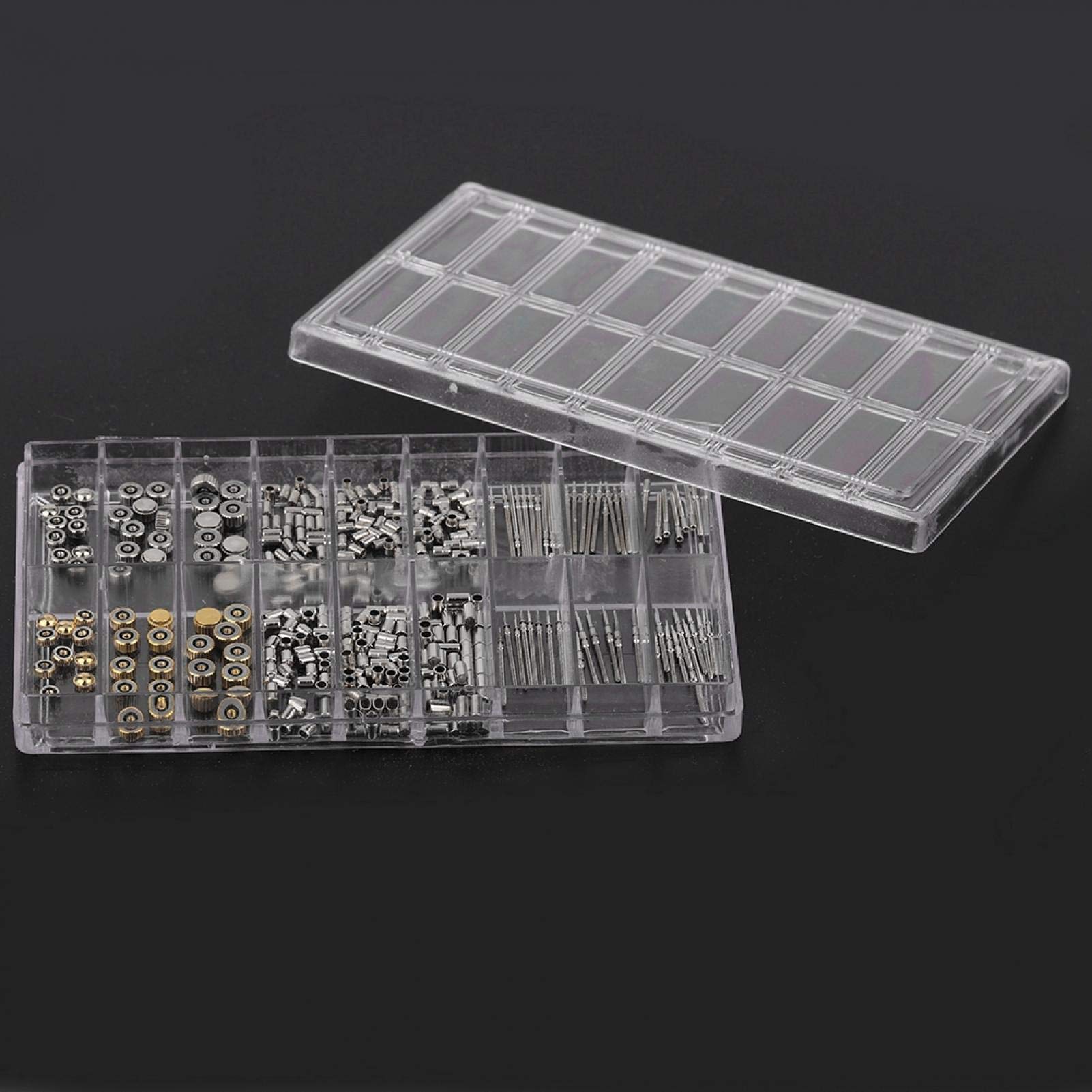 Premium Watch Crown Set - Durable Watch Parts Kit for Watchmakers & Repair Professionals | Perfect for Watch Repair, Maintenance & DIY Projects